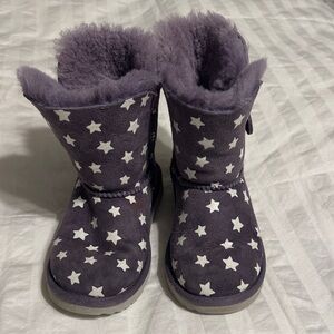 UGG Purple Star Kids Boots